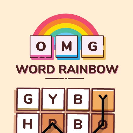 OMG Word Rainbow Cover
