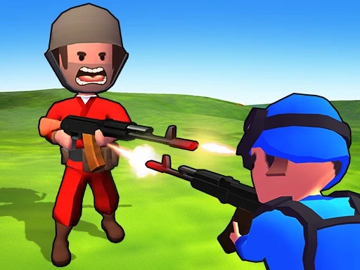 Little Commander. Red vs Blue Cover